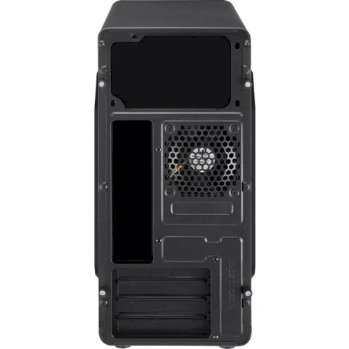 Корпус AEROCOOL PGS QS 180 (Black) (4718009159617): Материал передней панели пластик