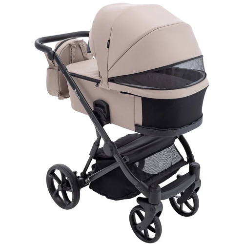 Универсальная коляска 2 в 1 Bair Zoom Soft BZ-455 капучино (680788): Ширина шасси 60 см