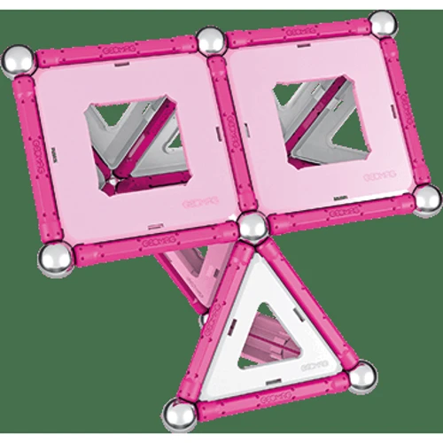 Geomag Panels розовый 68 деталей | Магнитный конструктор Геомаг: Количество деталей, шт. 68