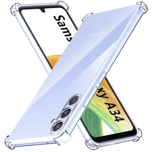 Чохол для телефона TPU Case GETMAN Ease logo Full Camera Transparent Samsung A556 Galaxy A55: Сумісність Samsung A556 Galaxy A55