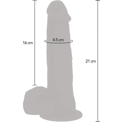 Вибратор с ротацией Toy Joy Get Real Rotating Vibrating Dildo (телесный)