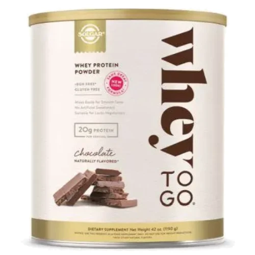 Протеїн Solgar Whey To Go Protein Powder 1119 г / 36 послуг