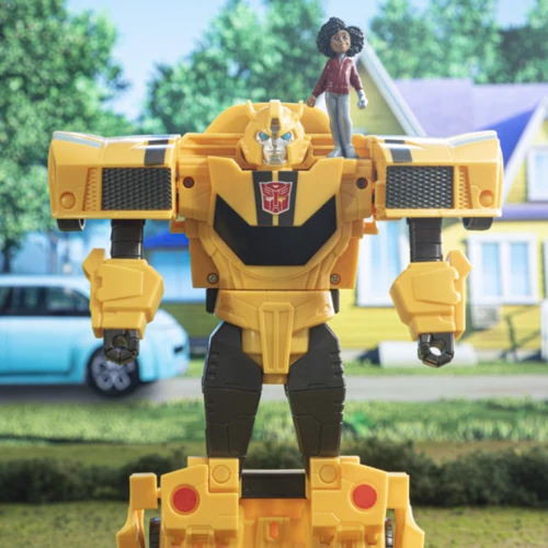 Игровой набор Transformers EarthSpark Бамблби и Габбро (F7662): Персонажи Бамблби