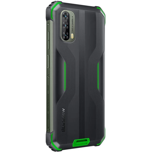Смартфон Blackview BV7100 6/128GB Navy Green: Слот для карт пам'яті microSDXC (замість другої SIM)