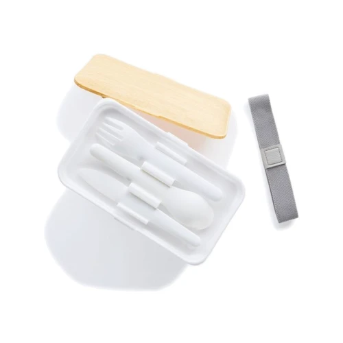 Емкость для хранения Ernesto 2x500 ml 10 pcs white: Тип Ланч-бокс