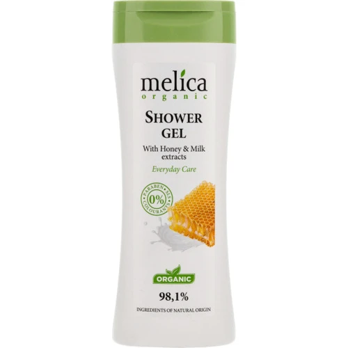Melica Organic Shower gel 250 ml Гель для душа Мед и молоко