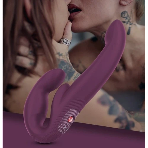 Страпон фаллоимитатор двойной Fun Factory Share Vibe Pro Burgundy