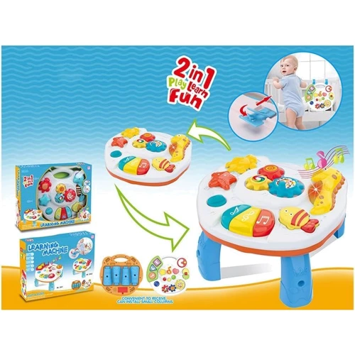 Игровой центр 3902 столик многофункциональный, звуки, 36x8,5x29см