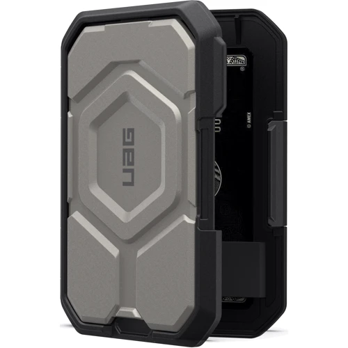 Чехол для iPhone Urban Armor Gear UAG Magnetic Wallet with Stand Black (964442114040): Тип аксессуара чехол