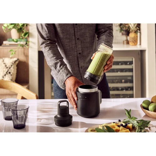 Блендер KitchenAid Go 5KSBR200BM 12V (без аккумулятора): Объем чаши, л 0.473
