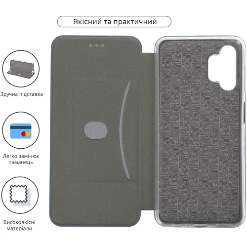 Чехол для телефонов Fashion Classy Blue for Samsung A136 Galaxy A13 5G / A047 Galaxy A04s: Тип чехол-книжка