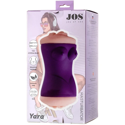 Двосторонній мастурбатор Toyfa JOS Yara
