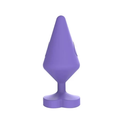 Анальный плаг Chisa Small Luv Heart Plug, Purple
