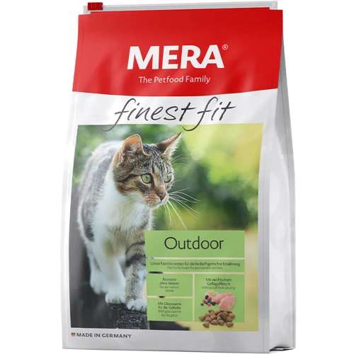 Сухой корм Mera Finest Fit Outdoor для активных гуляющих на улице кошек 10 кг (033845 - 37450