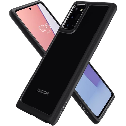 Чехол для телефонов Spigen Hybrid Matte Black (ACS01420) for Samsung N980 Galaxy Note 20: Цвет черный
