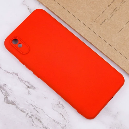 Чохол для телефона Lakshmi Case Silicone Cover Full Camera Red для Xiaomi Redmi 9А: Сумісність Xiaomi Redmi 9А
