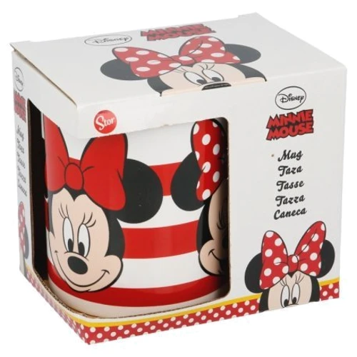 Кружка Stor Ceramic PR Mug Minnie Mouse Disney Stripes 325 мл