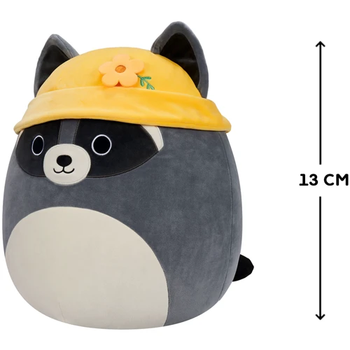 Мягкая игрушка Squishmallows Енот Рокки 13 cm (SQER00820)