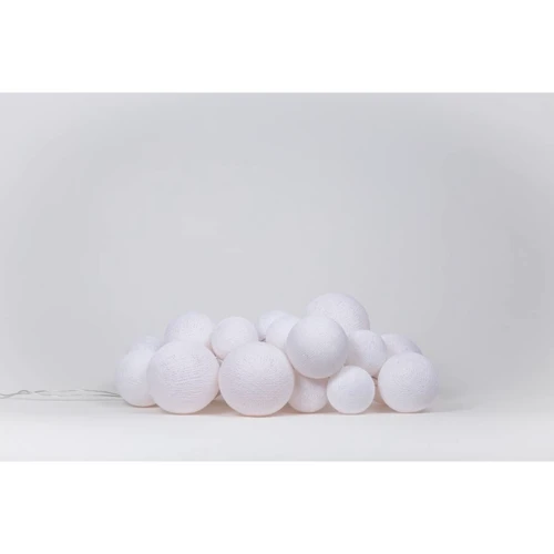 Гирлянда Cotton ball lights на 35 шаров 5,5м, White