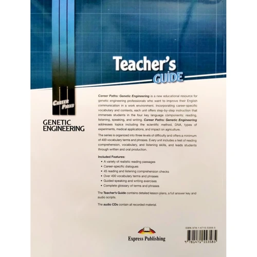 Career Paths: Genetic Engineering: Teacher's Guide: Виробник Express Publishing