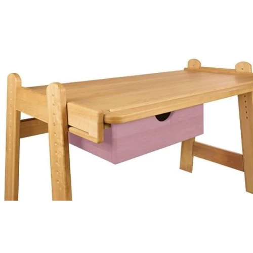Парта с тумбой (в цвете) EkoKids-2color: Особенности Регулировка высоты
