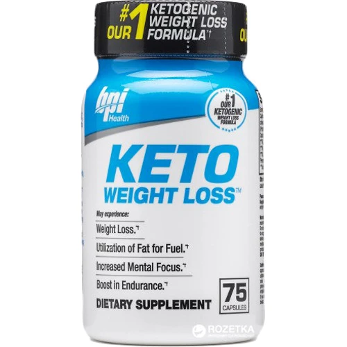Жиросжигатель BPI Keto Weight Loss 75 capsules/25 servings//Unflavored