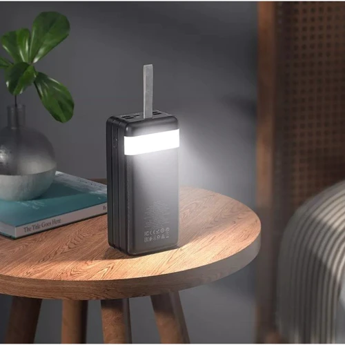 Зовнішній акумулятор Hoco Power Bank 60000mAh J8B Electric 22.5W Black: Особливості ліхтарик, швидка зарядка