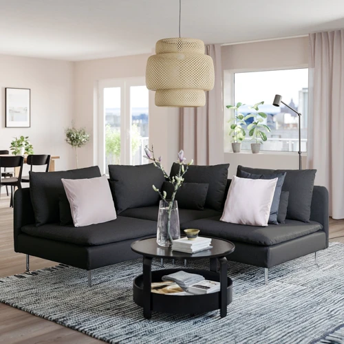 Трехместный угловой диван ІКЕА Söderhamn Fridtuna (s59449583) фото 5