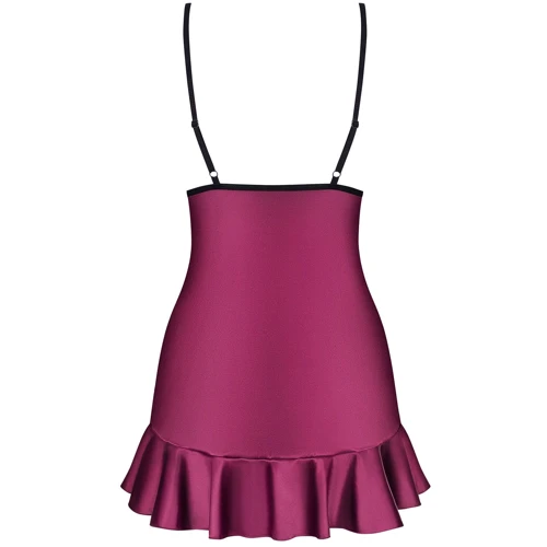 Комплект Obsessive 845-CHE-5 chemise, S/M
