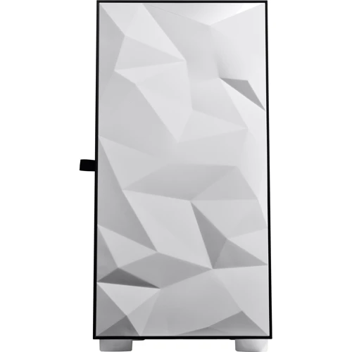 Корпус DarkFlash DLM21 White: Матеріал передній панелі пластик и сталь