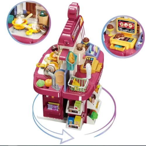 Дитяча ігрова кухня та супермаркет Fun Cook / Fun Shop (L 666-88)