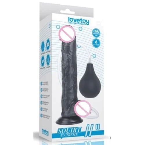 Фаллоимитатор с эякуляцией LoveToy Squirt Extreme 11"