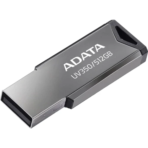 USB-флешка ADATA 512GB UV350 USB 3.2 Metallic (AUV350-512G-RBK)