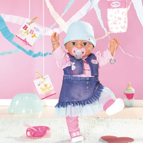Кукла Baby Born Джинсовый стиль крохи (836385) фото 6