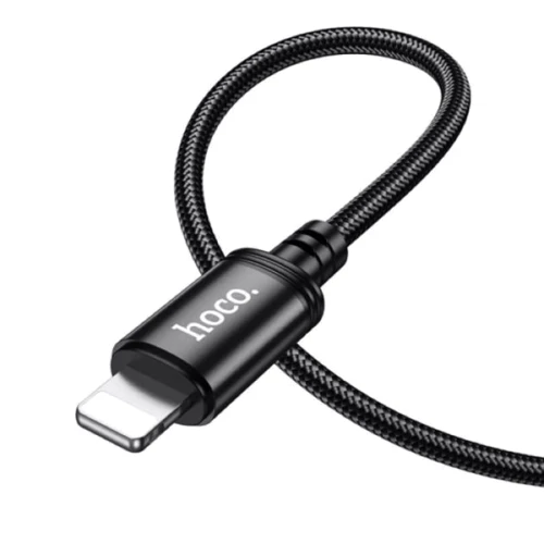 Кабель Hoco Cable USB-C to Lightning X91 Radiance 20W 3m Black фото 3