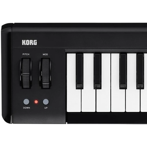 Компактная MIDI клавиатура Korg MICROKEY2-37: Размер клавиш Малоразмерные