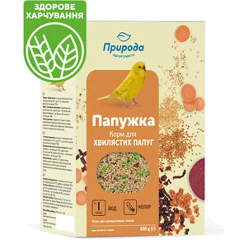Корм папужки Йод + колор