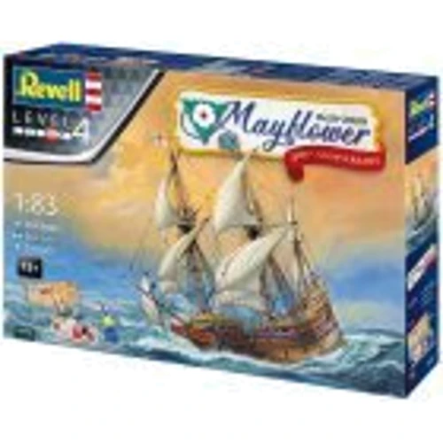 Сборная модель-копия Revell Набор Корабль Mayflower Уровень 4 (RVL-05684): Масштаб 1:83