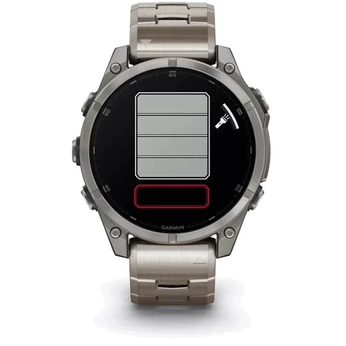 Смарт-часы Garmin Fenix 8 AMOLED 47mm Sapphire Titanium with Vented Titanium Bracelet (010-02904-40): Фитнес-функции Секундомер, Подсчет калорий, Шагомер, Пульсоксиметр, Пульсометр, GPS-модуль, Альтиметр