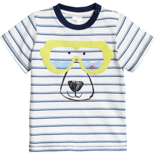 Футболка H&M 5157486 68 см белая