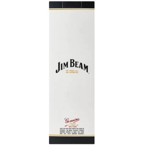 Бурбон Jim Beam White 40% 0.7л + 1 стакан (DDSBS1B065): Вид напитка Виски бурбон
