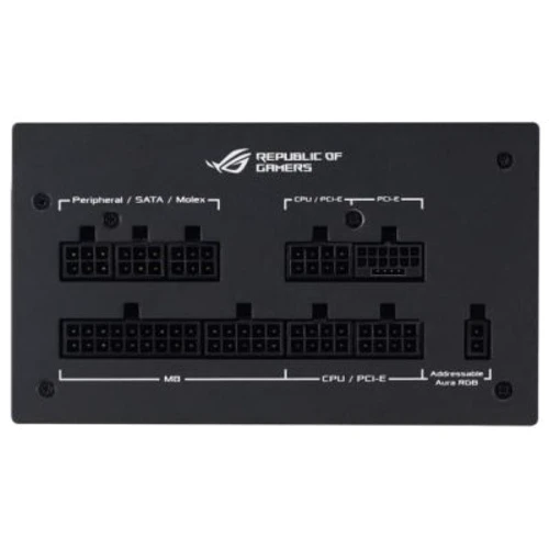 Блок живлення ASUS ROG STRIX 750W 80+ Gold (ROG-STRIX-750G-AURA): Модульні (знімні) кабелю Есть
