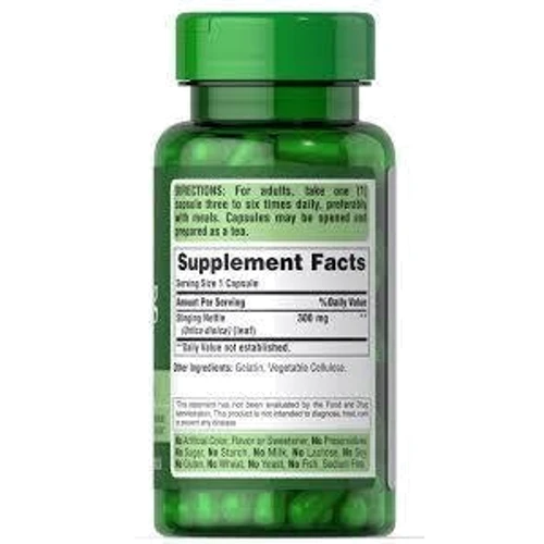 Puritan's Pride Stinging Nettle 300 mg 100 Capsules: Форма выпуска Капсулы