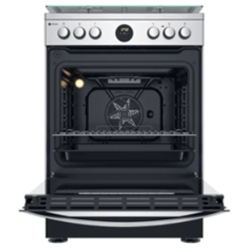 Плита комбинированная Indesit IS67G8CHX/E: Тип варочной поверхности газовая