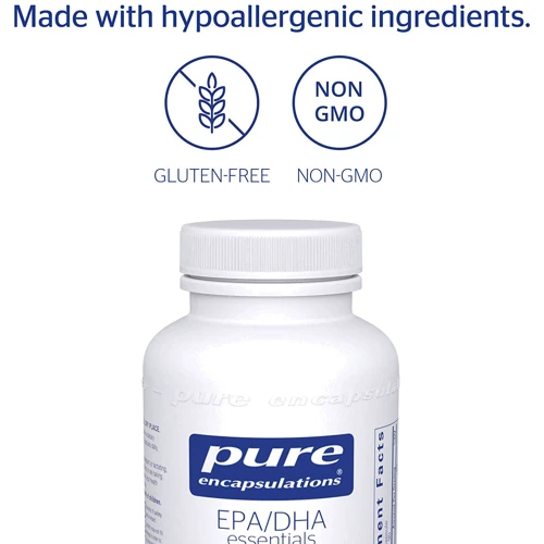 Pure Encapsulations EPA/DHA essentials 90 caps Основные ЭПК/ДГК (PE-00281): Форма выпуска Капсулы