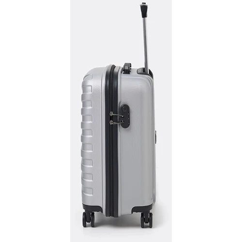 Чемодан Ricco Grande M silver (T15002silver-M): Тип ручки Телескопическая ручка, Короткая ручка