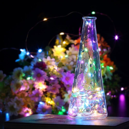Гирлянда на батарейках Springos 9.9 м 100 LED Pilot CL0104 Mix фото 6