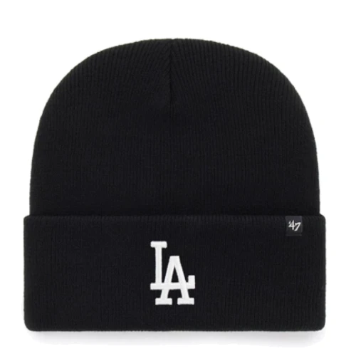 Мужская шапка 47 Brand MLB Los Angeles Dodgers (B-HYMKR12ACE-BKA) UNI Black