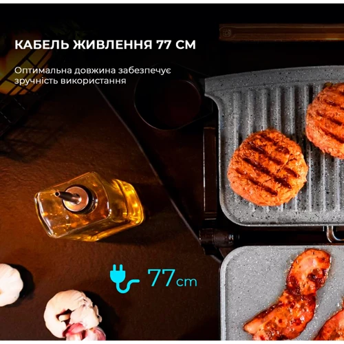 Электрогриль Cecotec Rock’nGrill 1500 Stone Ceramic Mix&Grill (CCTC-03194) фото 11