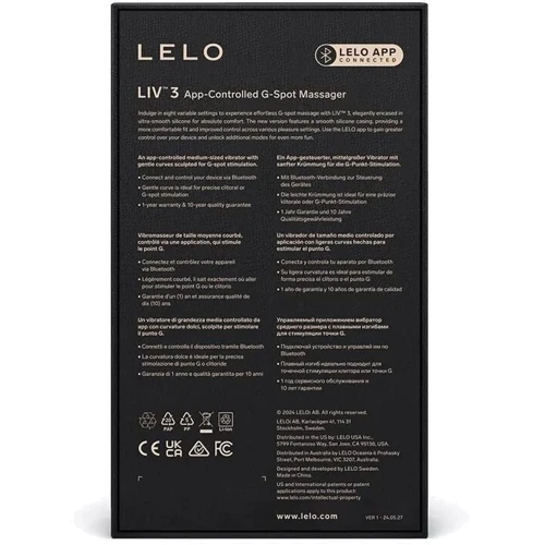 Вибратор Lelo Liv 3 Powder Blue